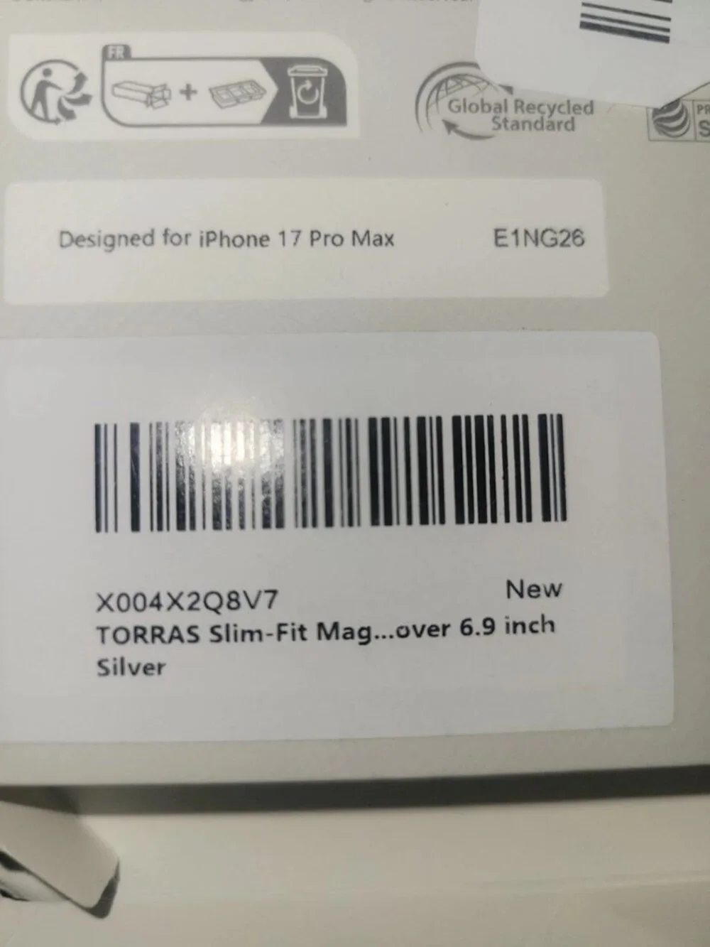 Torras Magnetic Slim-Fit Case for iPhone 17 Pro Max